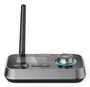 Hama Link.it duo Adaptador Bluetooth 2 en 1 Negro