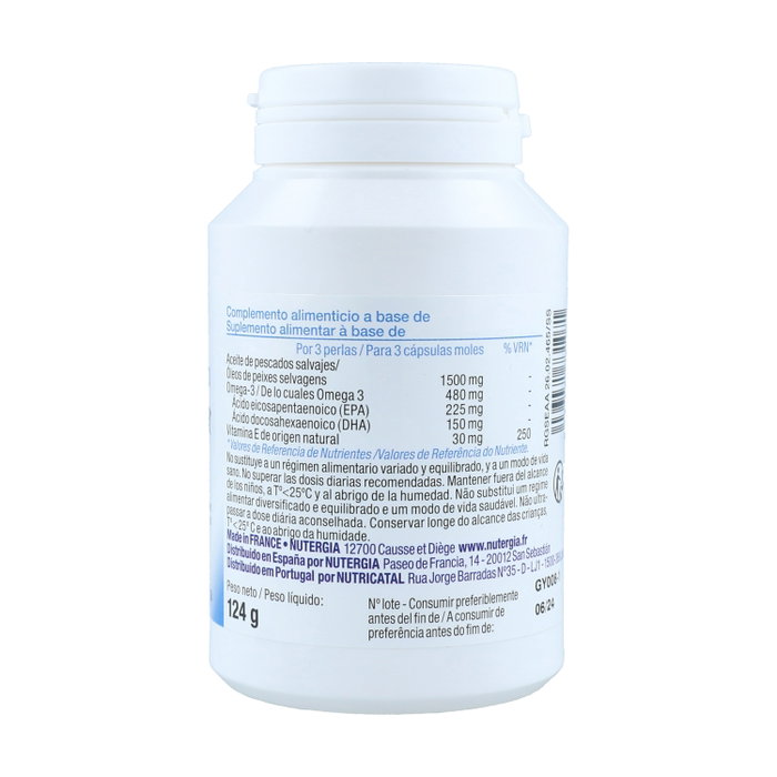 Nutergia ERGY 3 Omega 3, DHA y EPA 180 perlas Nutergia ERGY 3 Omega 3, DHA y EPA 180 perlas