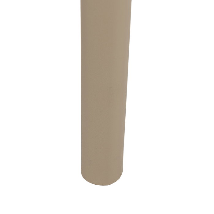 Silla Apilable Beige Polipropileno 50 X 58 X 80 cm (Set de 2)