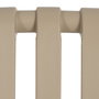 Silla Apilable Beige Polipropileno 50 X 58 X 80 cm (Set de 2)