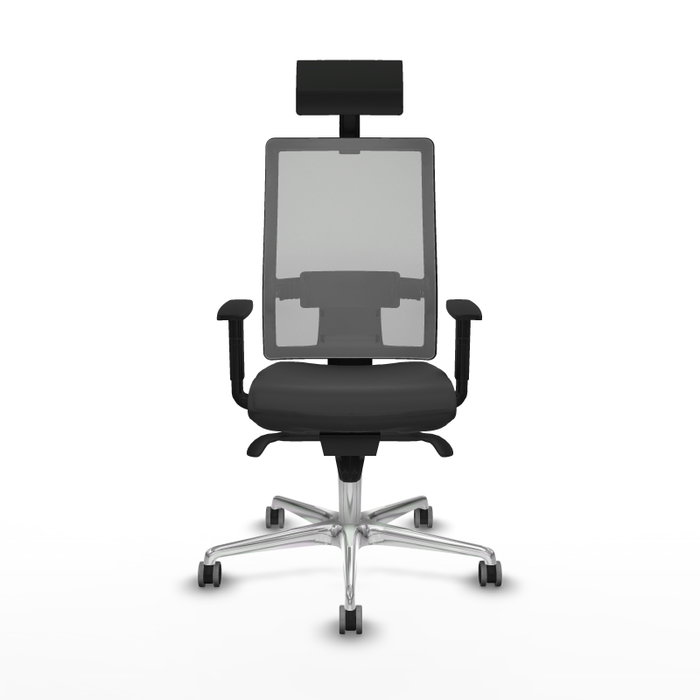 PIQUERAS Y CRESPO Silla de oficina Horna Gris con mecanismo Sincro PIQUERAS Y CRESPO Silla de oficina Horna Gris con mecanismo Sincro