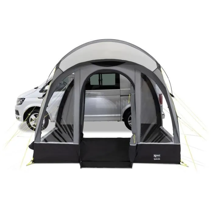 Kampa Toldo Inflable para Furgoneta Sprint Air KAM5056446199520 - Material Weathershield 68D, Estructura AIR, Espacio Compacto