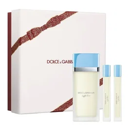 Dolce & Gabbana Light Blue Eau de Toilette Set de Regalo para Mujer (100 ml + 2x10 ml)