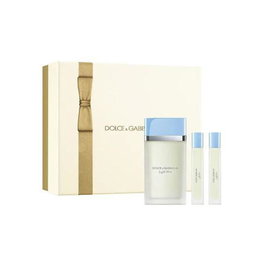 Dolce & Gabbana Light Blue Eau de Toilette 100ml + Crema Corporal 50ml + Travel 10ml Set Regalo para Mujer