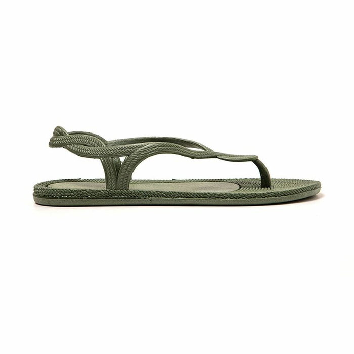 Chanclas para Mujer Brasileras Antalya Military Amarillo