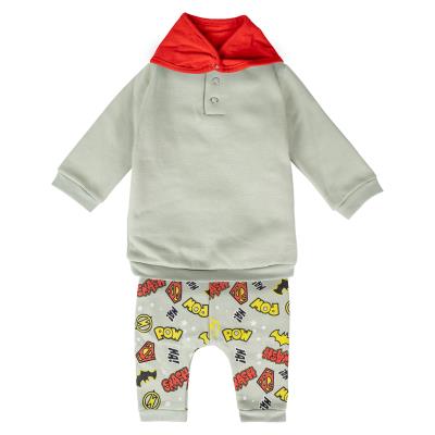 Chandal Cotton Brushed 3 Piezas Justice League Gris 18-24 Meses