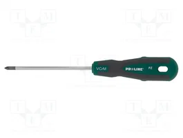 PROLINE Destornillador estándar Pozidriv® PZ2 SOFT-TOUCH 150mm