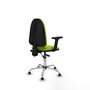 PIQUERAS Y CRESPO Silla de oficina Aýna color Pistacho con Brazos 2D