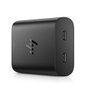 HP Cargador de Portátil GaN 65 W con Doble Puerto USB-C Negro