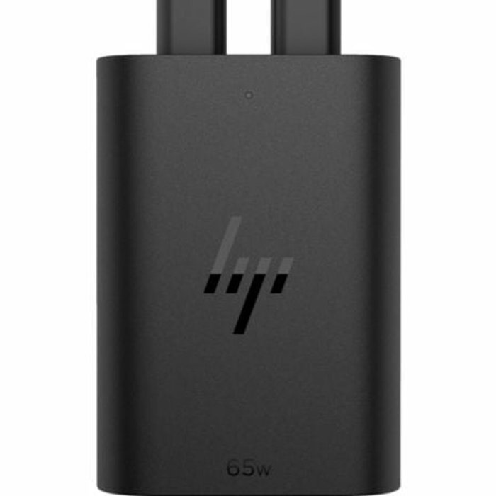 HP Cargador de Portátil GaN 65 W con Doble Puerto USB-C Negro
