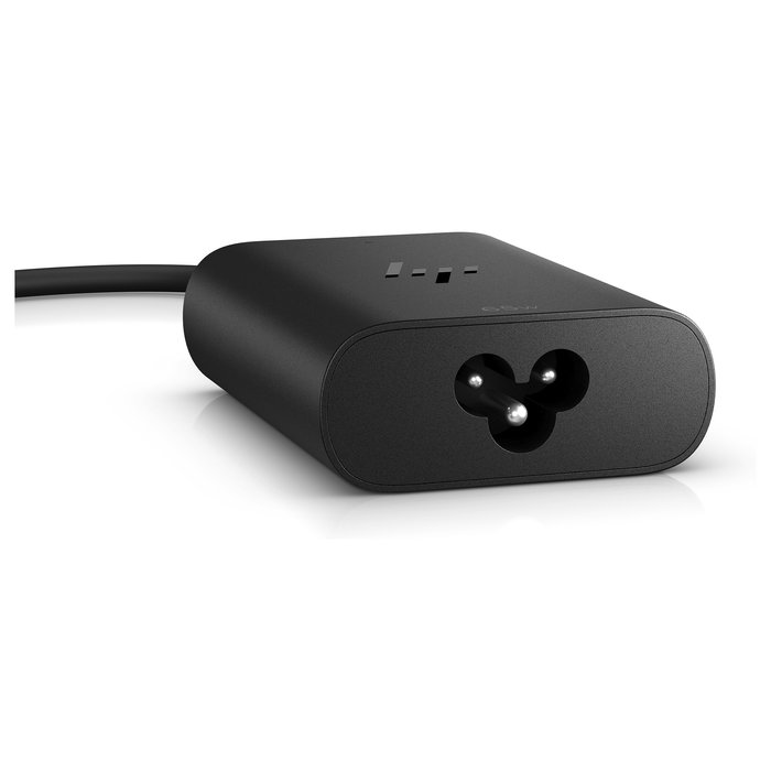 HP Adaptador de Corriente 65W GaN USB-C para Portátil, Cargador Rápido, Cable 10m, Negro, 65 W, 90 V