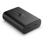HP Adaptador de Corriente 65W GaN USB-C para Portátil, Cargador Rápido, Cable 10m, Negro, 65 W, 90 V