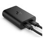 HP Adaptador de Corriente 65W GaN USB-C para Portátil, Cargador Rápido, Cable 10m, Negro, 65 W, 90 V
