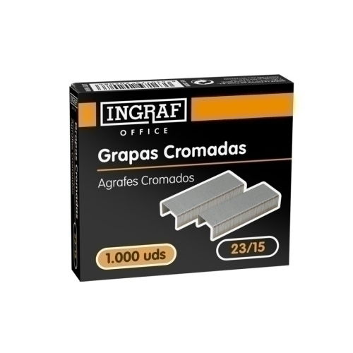 Grapas Office Gruesos 23/15 Galvanizadas Caja De 1000 Grapas Office Gruesos 23/15 Galvanizadas Caja De 1000