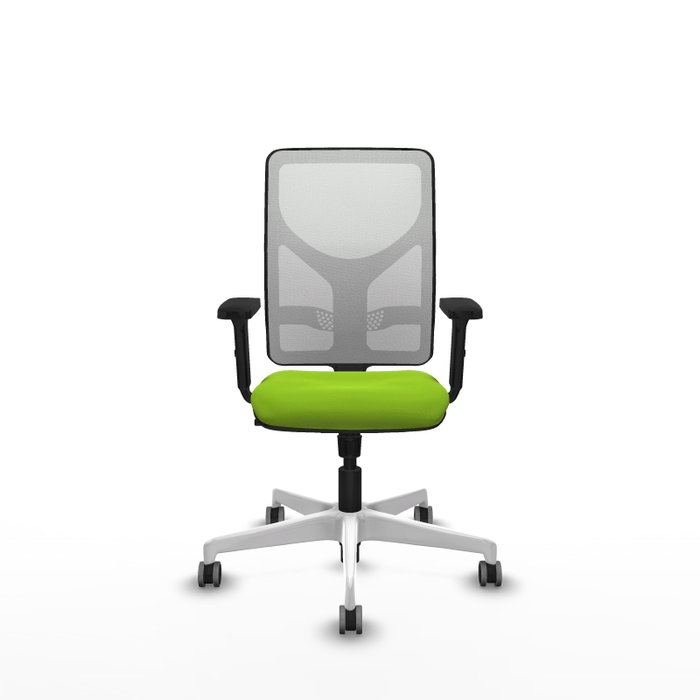PIQUERAS Y CRESPO Silla de oficina Motilla con mecanismo Sincro, Pistacho y Blanco PIQUERAS Y CRESPO Silla de oficina Motilla con mecanismo Sincro, Pistacho y Blanco