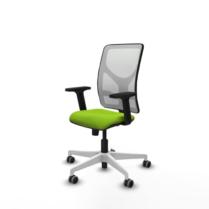 PIQUERAS Y CRESPO Silla de oficina Motilla con mecanismo Sincro, Pistacho y Blanco PIQUERAS Y CRESPO Silla de oficina Motilla con mecanismo Sincro, Pistacho y Blanco