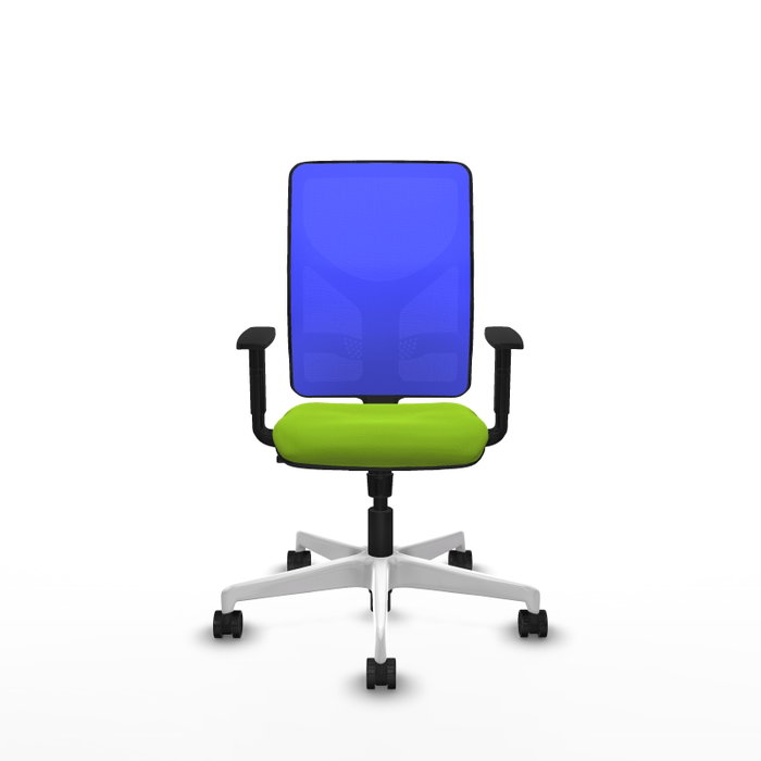 PIQUERAS Y CRESPO Silla de oficina Motilla con mecanismo Sincro, Pistacho y Azul PIQUERAS Y CRESPO Silla de oficina Motilla con mecanismo Sincro, Pistacho y Azul