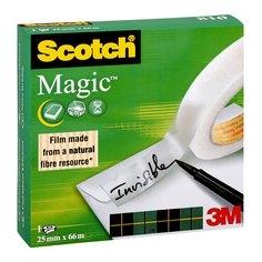 Scotch Cinta Adhesiva Invisible Magic Rollo 25 mm x 66 m