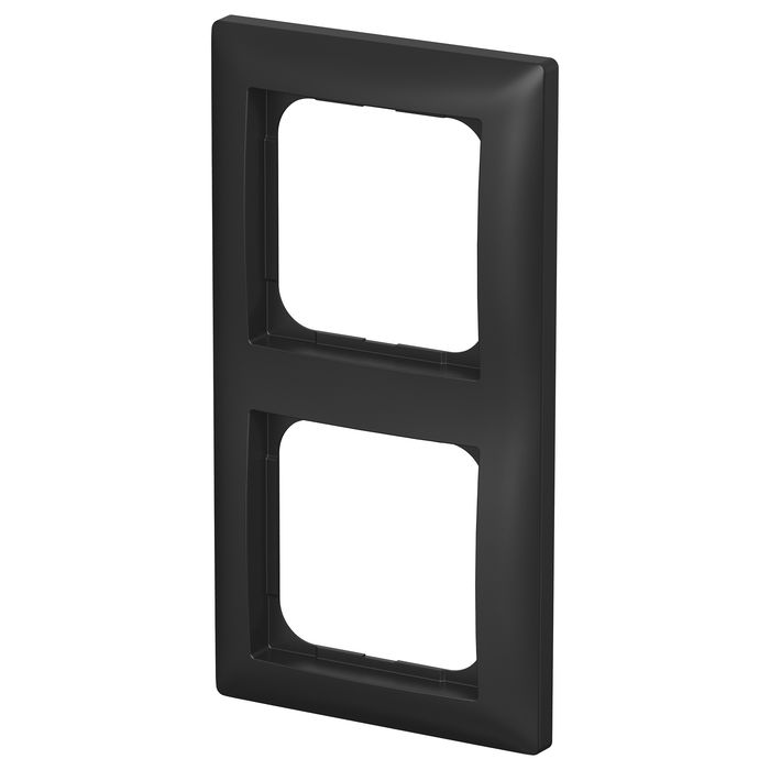 Busch Jaeger 1722-915 Marco de Cubierta 2 veces Negro Mate - Busch-balance SI 2CKA001725A1569