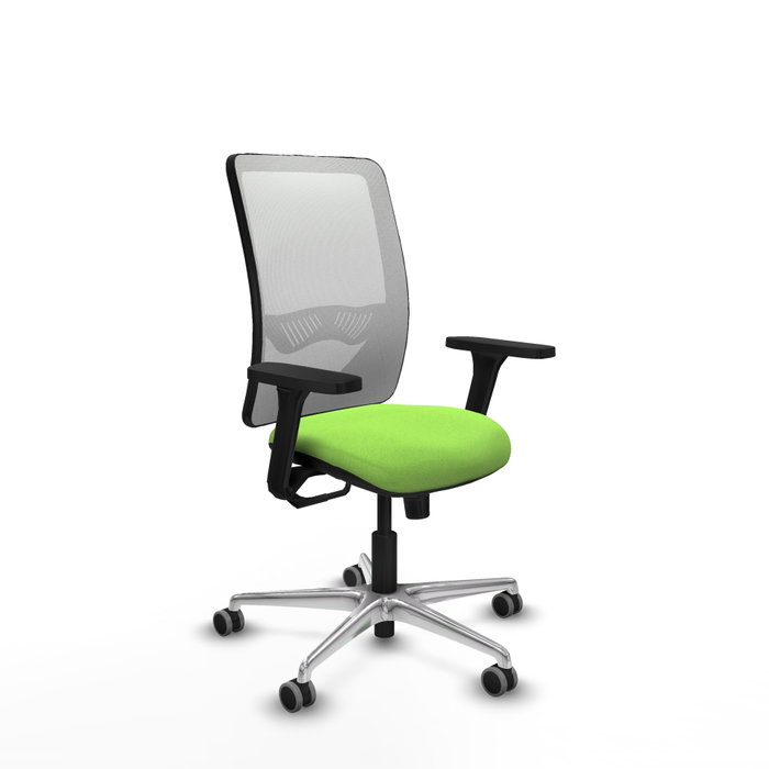 PIQUERAS Y CRESPO Silla de oficina Zulema con mecanismo Sincro, Pistacho y Blanco PIQUERAS Y CRESPO Silla de oficina Zulema con mecanismo Sincro, Pistacho y Blanco