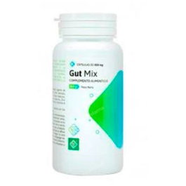GHEOS Gut Mix 90 Cápsulas | Complemento Alimenticio de L-Glutamina, Quercitina, Ginkgo Biloba, Té Verde, Zinc y Vitaminas A y B5