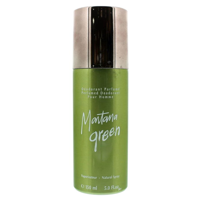 Montana Green, Desodorante en spray, Para hombres, 150 ml Montana Green, Desodorante en spray, Para hombres, 150 ml