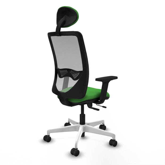 PIQUERAS Y CRESPO Silla de oficina Zulema con mecanismo Sincro/Traslack, Verde y Gris PIQUERAS Y CRESPO Silla de oficina Zulema con mecanismo Sincro/Traslack, Verde y Gris