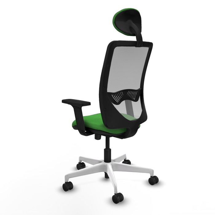PIQUERAS Y CRESPO Silla de oficina Zulema con mecanismo Sincro/Traslack, Verde y Gris PIQUERAS Y CRESPO Silla de oficina Zulema con mecanismo Sincro/Traslack, Verde y Gris