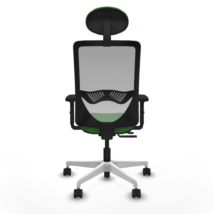 PIQUERAS Y CRESPO Silla de oficina Zulema con mecanismo Sincro/Traslack, Verde y Gris PIQUERAS Y CRESPO Silla de oficina Zulema con mecanismo Sincro/Traslack, Verde y Gris