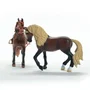 Schleich 42738 Mis primeros caballos peruanos de paso, 2 figuras de caballos, Horse Club, 5 años