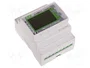 F&F Contador Digital de Energía LCD para Raíl DIN 5A