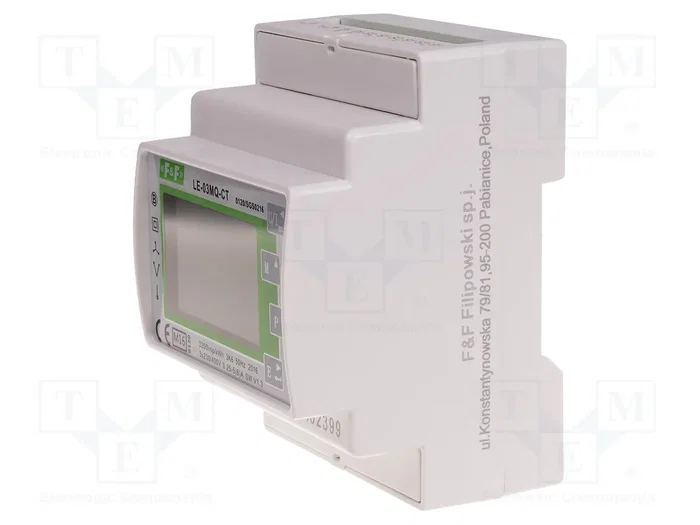 F&F Contador Digital de Energía LCD para Raíl DIN 5A F&F Contador Digital de Energía LCD para Raíl DIN 5A