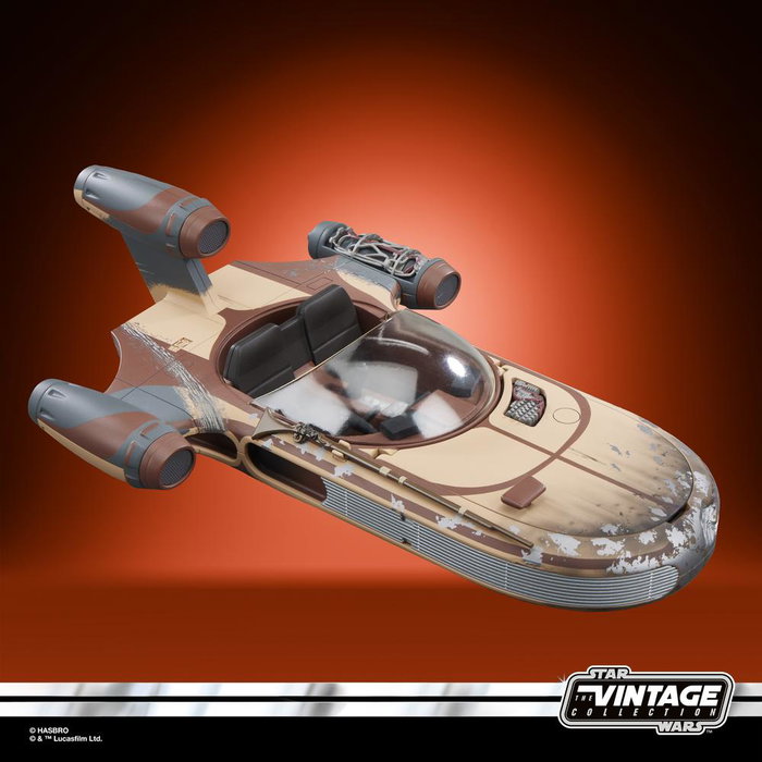 Hasbro Star Wars Vintage Collection Landspeeder de Luke Skywalker con Figura y 7 Accesorios - Colección Premium, Escala 9,5 cm, Una Nueva Esperanza Hasbro Star Wars Vintage Collection Landspeeder de Luke Skywalker con Figura y 7 Accesorios - Colección Premium, Escala 9,5 cm, Una Nueva Esperanza