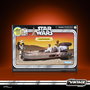 Hasbro Star Wars Vintage Collection Landspeeder de Luke Skywalker con Figura y 7 Accesorios - Colección Premium, Escala 9,5 cm, Una Nueva Esperanza