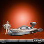 Hasbro Star Wars Vintage Collection Landspeeder de Luke Skywalker con Figura y 7 Accesorios - Colección Premium, Escala 9,5 cm, Una Nueva Esperanza