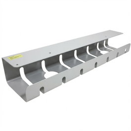 ROLINE Easy2Open Canal de Cables para Montaje Bajo la Mesa, Blanco, 85,8 cm