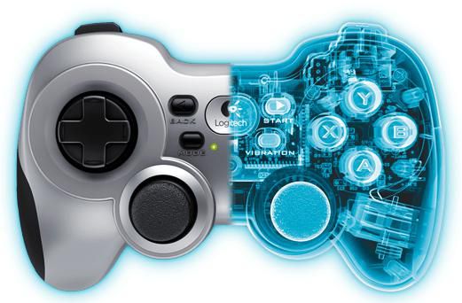 Logitech Wireless Gamepad F710 Negro/Gris