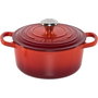 Le Creuset Cacerola Redonda Signature de Hierro Fundido 18 cm Rojo