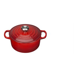 Le Creuset Bräter rund 18 cm Kirschrot