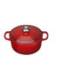 Le Creuset Cacerola Redonda Signature de Hierro Fundido 18 cm Rojo