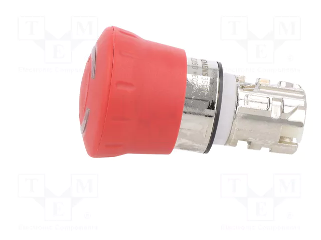 SIEMENS Interruptor de emergencia 22mm rojo 3SU1.5