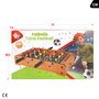 CB GAMES Futbolín de Madera 50x31 cm