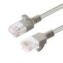 MicroConnect Cable de Red CAT6 U/UTP SLIM 3m Gris