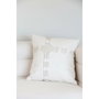 DKD Home Decor Cojín PU Blanco 45x10x45 cm