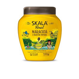 Skala Crema Acondicionadora Maracuyá y Aceite de Patauá 1000ml | Cabello con Puntas Secas y Dañadas | Crecimiento, Fuerza y Resistencia