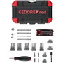 GEDORE red Calendario de Adviento 2025, 51 piezas, 1/4 pulgada