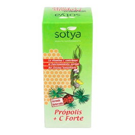 Sotya Propoleo + Vitamina C Forte Jarabe 250 ml - Complemento Alimenticio Sistema Inmune