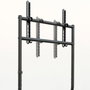 TooQ Soporte de Suelo con Ruedas Nivelable FS20206M-B para TV de 37-86" hasta 80kg