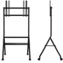 TooQ Soporte de Suelo con Ruedas Nivelable FS20206M-B para TV de 37-86" hasta 80kg