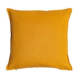 Cojín Ocre 85%Algodón-15%Lino Decoración 50 X 50 cm (Set de 2)
